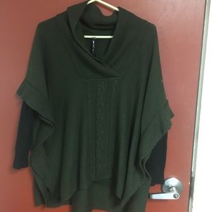Design Lab green two layer sweater